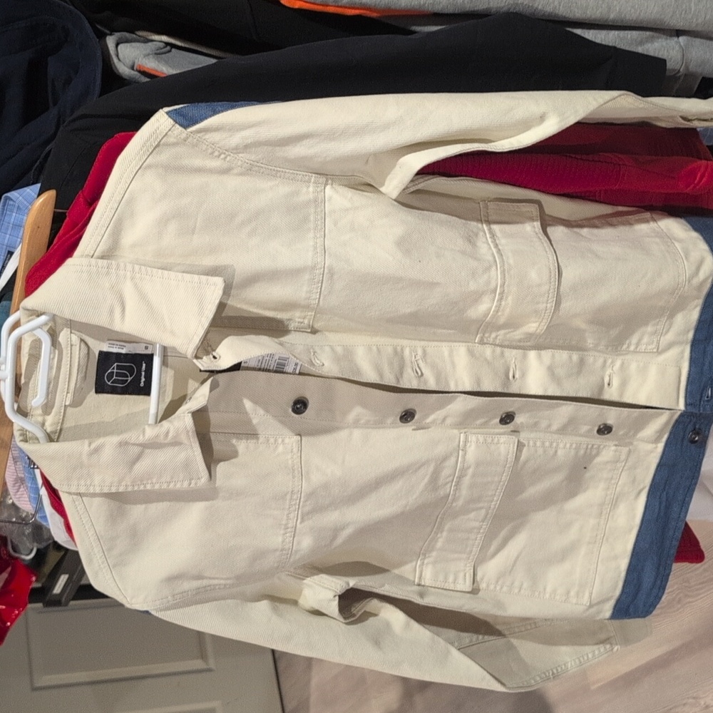 Original Use Cream Denim Jacket